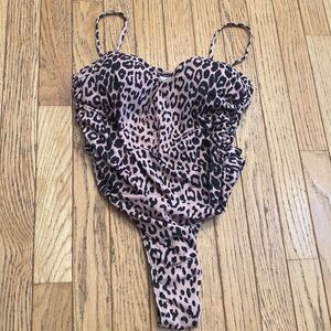 Shein Cheetah One piece bathing suit NEVER WORN!